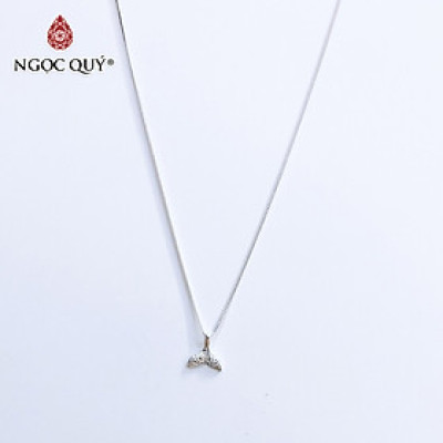 Dây chuyền bạc mặt đuôi cá - Ngọc Quý Gemstones