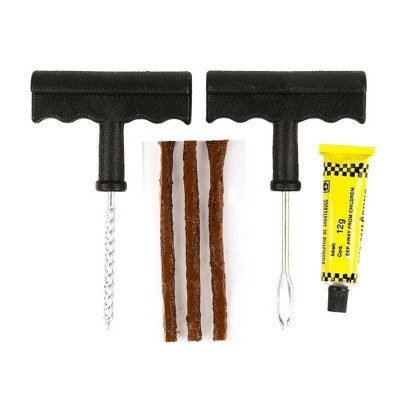 Bộ Dụng Cụ Vá Lốp Không Săm Tiện Dụng - Bộ Vá Lốp Ô Tô Xe Máy Dự Phòng