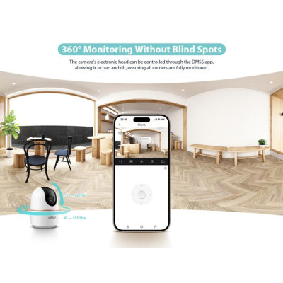 Camera Wifi Trong Nhà Dahua H2AE, H3AE, H4AE 4MP Sắc Nét, Đàm Thoại 2 Chiều - TRANGIATELECOM Hàng nhập khẩu