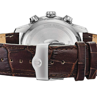 Đồng Hồ Nam Bulova Dây Da 96B311 - Mặt Đen