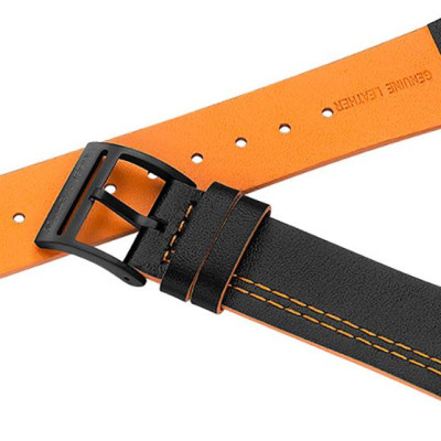 Đồng hồ đeo tay Nam  hiệu JONAS & VERUS D41.10.BBLBO , Máy Pin (Quartz), Kính sapphire chống trầy xước, Dây da Italy