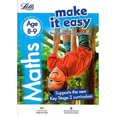 Sách - Letts Make It Easy - Maths (Age 8-9) - Nhân Trí Việt