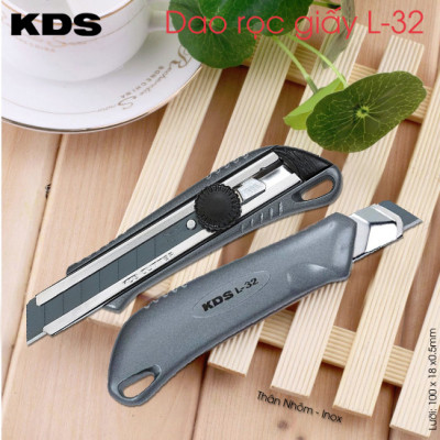 DAO RỌC GIẤY KIM LOẠI KDS L-32