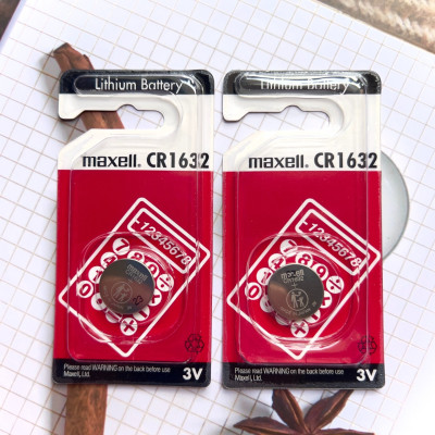 Pin CR1632 Maxell 3V (Viên Lẻ) Hàng Chính Hãng Made in Japan 1 Viên