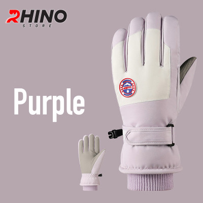 Găng tay chống gió lạnh Rhino G905 lót lông cừu nam nữ cảm ứng điện thoại