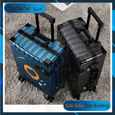 Vali Khung Nhôm Khóa Sập Hình Học NiceVilla Size 20inch & 24inch