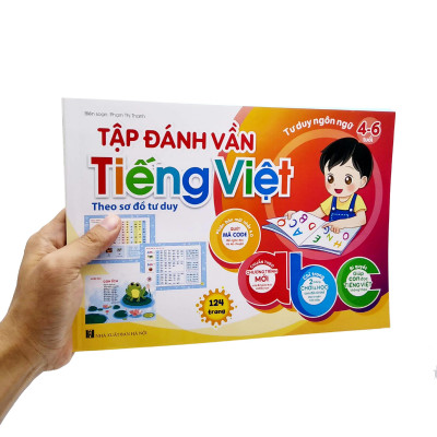 Tư Duy Ngôn Ngữ - Tập Đánh Vầng Tiếng Việt Qua Sơ Đồ Tư Duy (4-6 Tuổi)