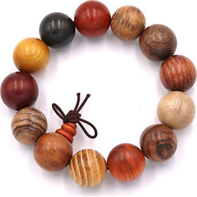 Chuỗi tay gỗ Đàn hương 8 màu 18 ly