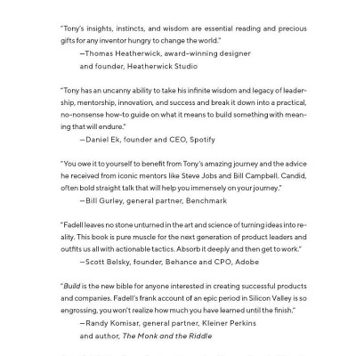 Build: An Unorthodox Guide To Making Things Worth Making