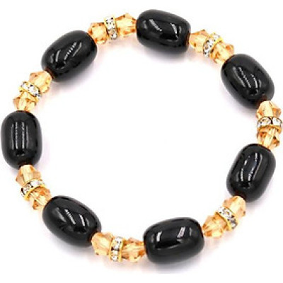 Chuỗi tay đá thạch anh đen FSEV9