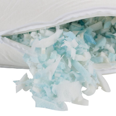 Ruột gối memory foam | JYSK Wellpur Stryn | trắng | R42xD65xC15cm