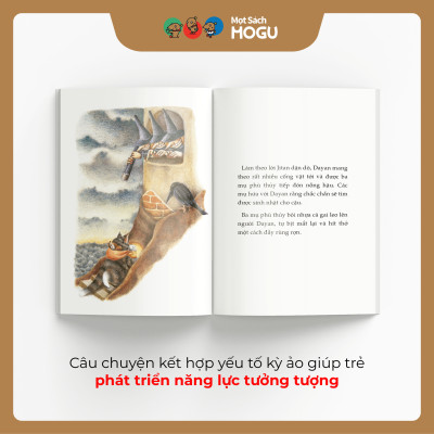 Truyện Ehon bé 3-4-5 tuổi - Mèo Dayan - Sinh nhật của Dayan