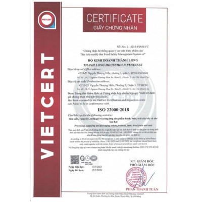 Hộp bánh trung thu 4 bánh 1 trứng 150g - Hồng Phúc - Thành Long 600g - Việt Nam