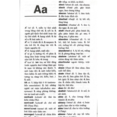 Từ Điển Anh Việt 120.000 Từ - Vanlangbooks