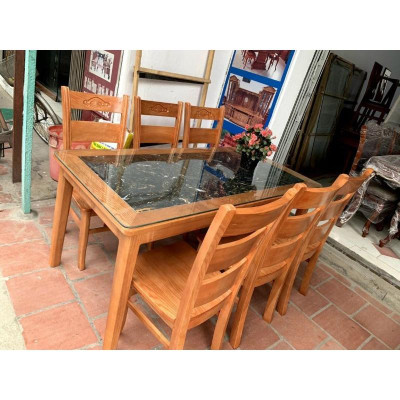 Bộ bàn ghế ăn mới - NỘI THẤT BÌNH LONG 0988-352-210