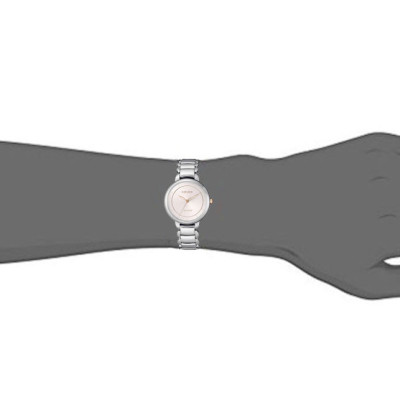 Đồng Hồ Nữ Citizen Dây Thép Không Gỉ EM0676-85X - Mặt Vàng Hồng (Sapphire)