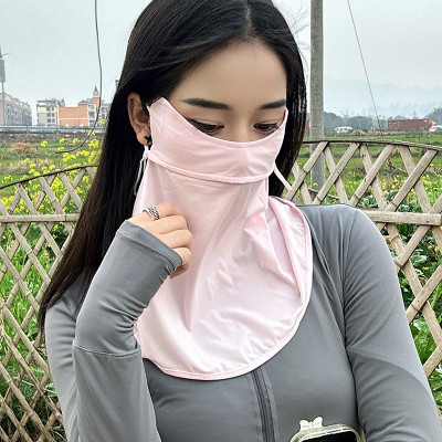 Khẩu Trang Chống Nắng,Chống Tia UV Kèm Khăn Che Cổ,Vai,Gáy