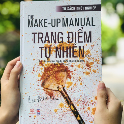 Sách - The makeup manual - Sách Trang điểm tự nhiên, Sách Make up, học cách trang điểm từ a-z - Á Châu Books