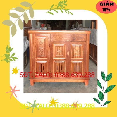 Tủ giầy - giá để giầy gỗ xoan đào