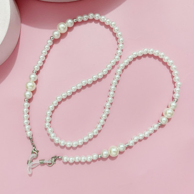 Dây kính thời trang chuỗi ngọc trai abs chuỗi đeo khẩu trang đeo mặt nạ thời trang khí chất Hàn Quốc