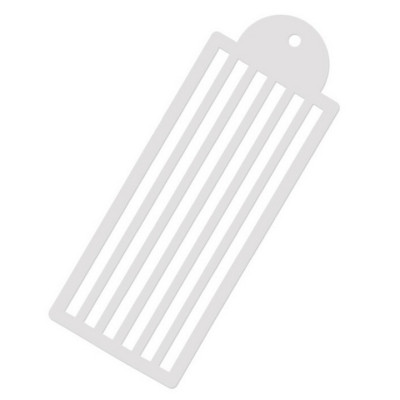 Khuôn rắc bột Stencil trang trí bánh, làm viền rau câu, Fondant hình sọc ngang kiểu Hàn Quốc – Mã số 1033