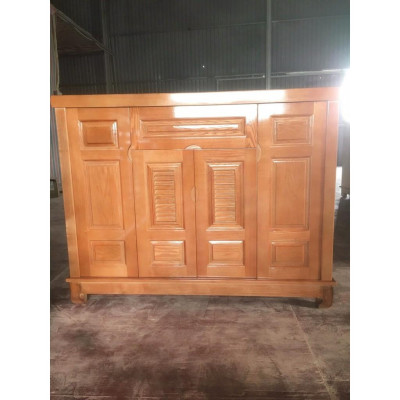 Tủ giày gỗ Sồi Nga 1m2