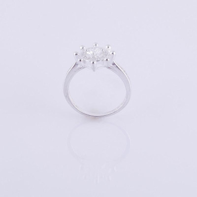 Nhẫn bạc Ý 925 Huệ Ngân - Tình yêu biển cả RR1323