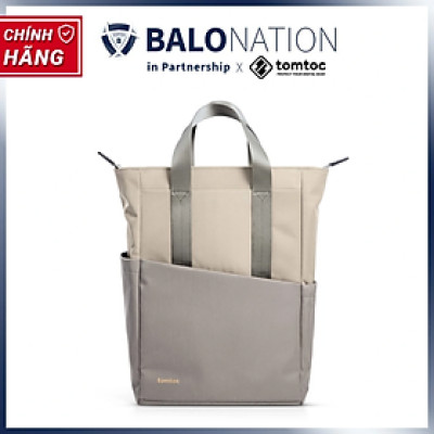 Balo TOMTOC Slash Flip Laptop Backpack 12L dành cho Macbook Ultrabook 13 14 Inch A63-C1G1 / A63-C1K1 - Hàng Chính Hãng