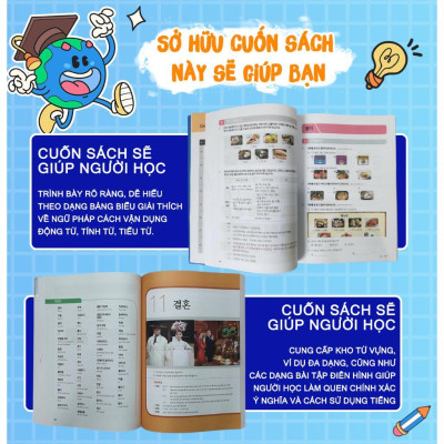 Sách - Giáo Trình Tiếng Hàn Tổng Hợp Cao Cấp 5 - Bản Màu - MCBooks