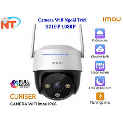 Camera IP WiFi Fullcolor quay quét ngoài trời Imou Cruiser SE 2MP IPC-S21FP hàng chính hãng