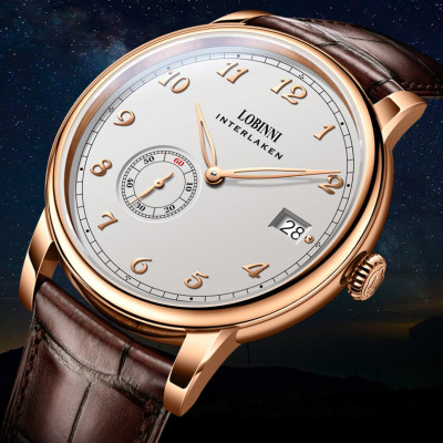 Đồng hồ nam  LOBINNI L1888-1 Chính Hãng Thụy Sỹ