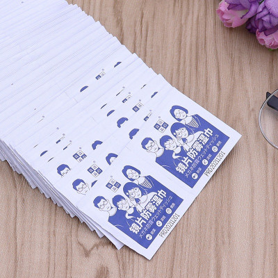 Hộp 100 miếng khăn giấy lau kính nano chống mờ sương, giấy lau kính chống trầy xước