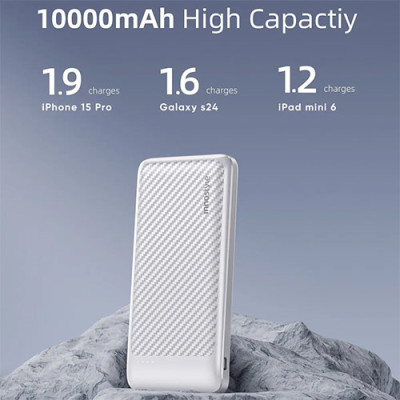Sạc dự phòng Innostyle PowerSmart+ 1USB 2Type-C PD 20W 10000mAh IP20G2 - Hàng chính hãng