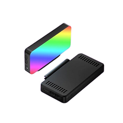 Đèn led RGB Z1 hỗ trợ ánh sáng quay, chụp ảnh có kèm phụ kiện gắn thiết bị - Hàng chính hãng