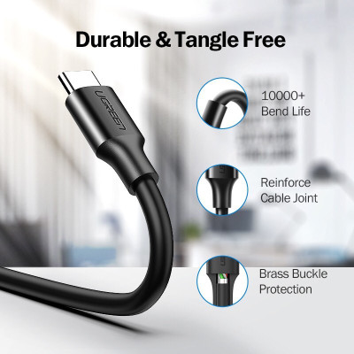 Cáp Sạc USB Type C - USB Chính Hãng UGREEN 60826 60114 60115 60116 60117 60118 US287 hàng chính hãng