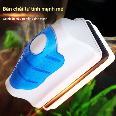 Nam châm KaoKui Magnetic Glass Cleaner cọ hít vệ sinh cạo rêu hồ cá tép thủy sinh