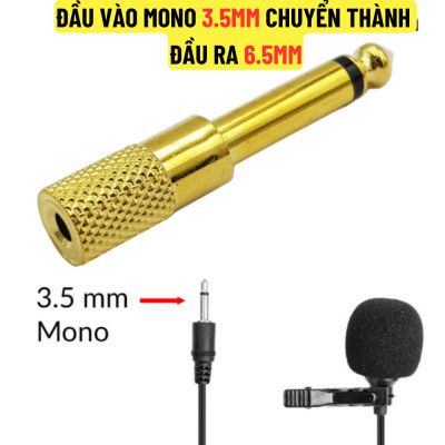 Đầu Jack Chuyển đổi âm thanh từ cổng 3ly sang 6ly 3 ly 6ly, 3li 6li, 3 li 6 li Giắc, Rắc, Rack Hàng Chính Hãng
