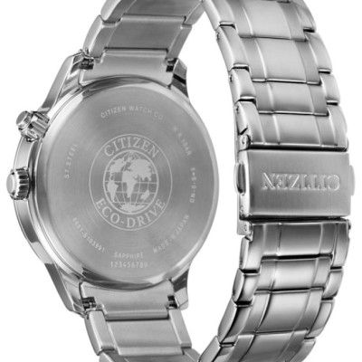 Đồng Hồ Nam Citizen Dây Thép Không Gỉ AP1050-81E - Mặt Đen (Sapphire)