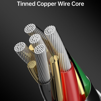 Dây cáp sạc Devia Star Woven  PD  dây dù 100cm- Hàng chính hãng