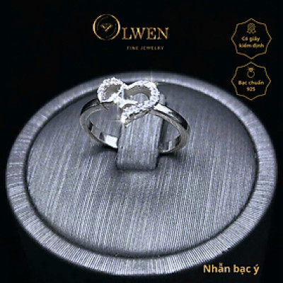 NHẪN BẠC Ý OLWEN FINE JEWELRY - NM61