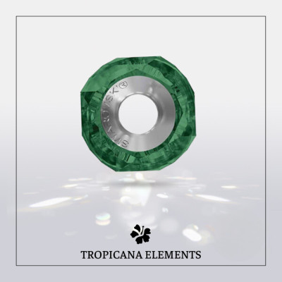 Lắc Tay Tropicana Phối Charm Swarovski Pha Lê Cà Rốt 5 Size