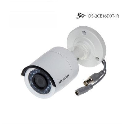Camera thân HD-TVI hồng ngoại 2CE16D0T Hikvision Full HD 1080P - Hàng chính hãng