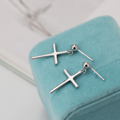 Bông tai Unisex lỗ đinh bao ngầu