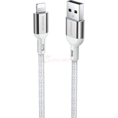 Cáp Innostyle PowerFlex USB-A to Lightnng MFI 1.5m 12W IAL150AL - Hàng chính hãng