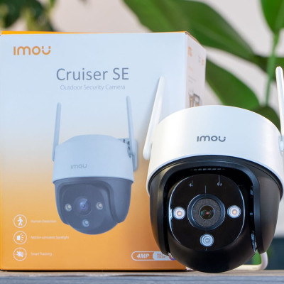 Camera WIFI ngoài trời IMOU S21FP, S41FP có màu ban đêm, xoay 360 độ - Hàng chính hãng