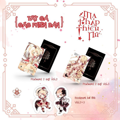 Sách - Ma Pháp Thiếu Nữ - Tập 2 + 3 - AZ Việt Nam