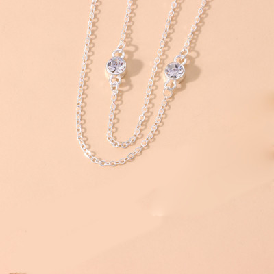 Dây đeo gọng kính kim loại mix hạt đá