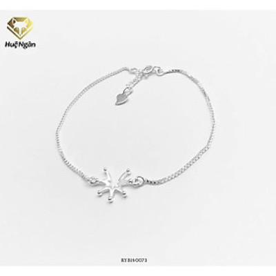 Lắc tay bạc 925 Huệ Ngân - Hình học RYB140073
