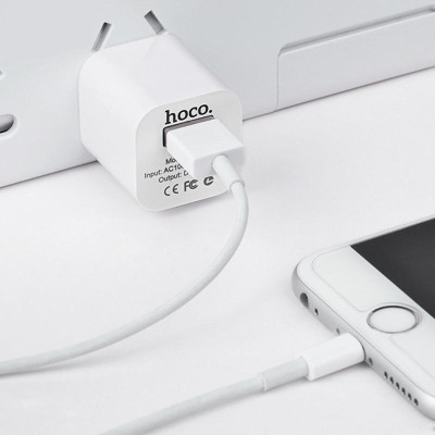 Củ sạc cho hoco. UH102 – Hàng Chính Hãng 5V/1A cho IP, tablet táo 