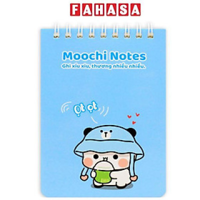 Sổ Lò Xo Moochi Notes B7 - Kẻ Ngang - 120 Trang 80gsm - The Sun 02